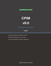 ASCM CPIM v9.0 Supply Chain Study Guide 2026 ...