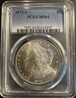 1879-S Morgan Silver Dollar PCGS MS64
