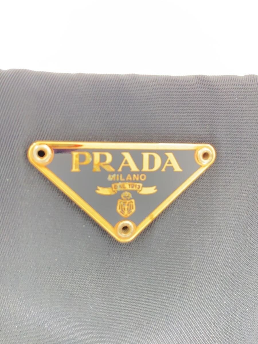 PRADA Handbag Nylon BLK Solid - image 5