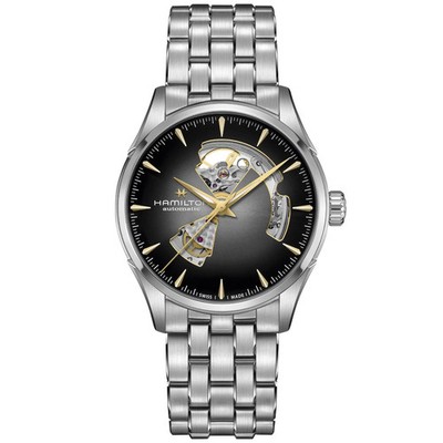 HAMILTON Jazzmaster H32705180 Grey Stainless Automatic Men's Watch New in Box