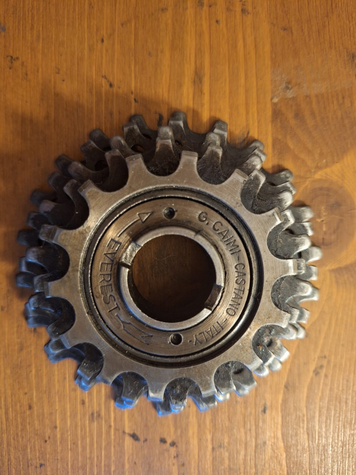 Pacco pignoni ruota libera Everest 5v 14/22 bici da corsa epoca anni 60 70 C