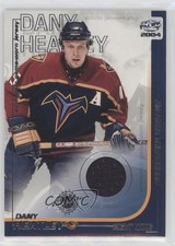 2003-04 Pacific Authentic Game-Worn Jerseys Dany Heatley #2 0c2