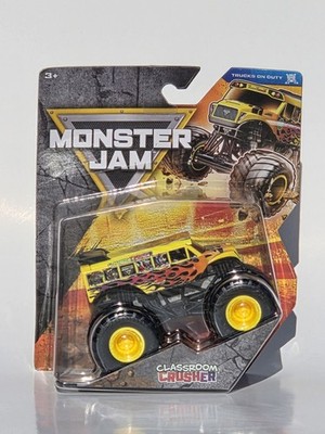 2025 Monster Jam Series 44 Classroom Crusher Trucks on Duty 1:64 Spin Master