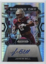 2024 Panini Prizm Draft Picks Signing Day Hyper Jaheim Bell #SD-JBL Auto 1g0b