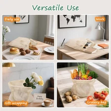 20 Pack 15 X 16 Cotton Tote Bags Tie Dye Lightweight Tote Bags Bulk Reusable DIY