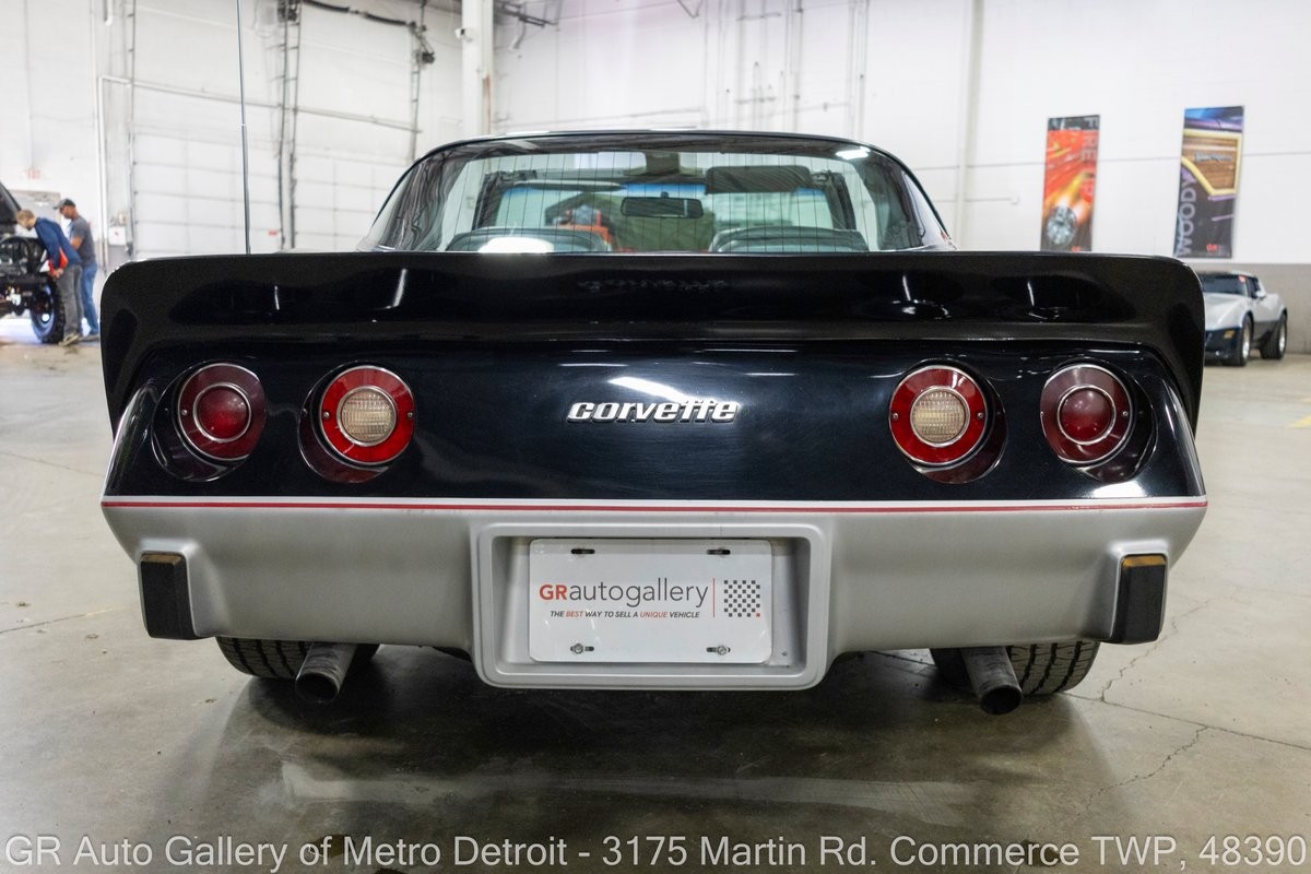 1978 Black/Silver Chevrolet Corvette   | C3 Corvette Photo 7