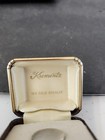 Vintage Krementz Silver Tie Tack 14K Gold Overlay NWB — photo 2