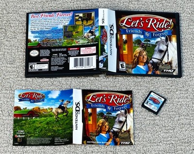 Let's Ride Friends Forever (Nintendo DS Game) Complete - CIB - Tested