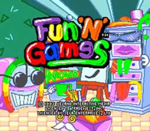 Fun And Games - Sega Genesis Game Only