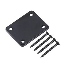 Electric Guitar Neck Plate W/ Mounting Screw For Fender Stratocaster Telecaster