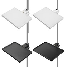 Heavy Duty ABS Microphones Stand Tray Holds Sound Card Phones And Small Items