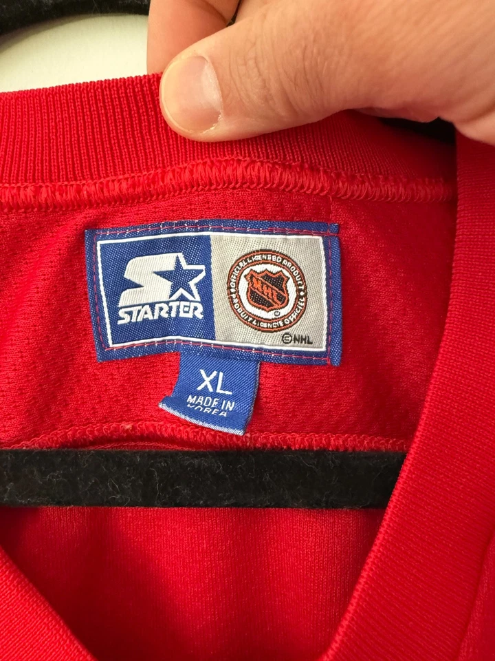 Vintage Starter NHL Detroit Red Wings Jersey – XL - Image 4 of 4