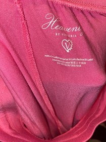 Heavenly by Victoria Secret Lounge Pajama Pant XS Joggers Pockets Pink knit