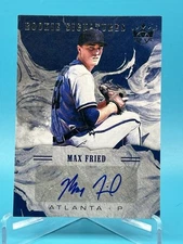 2018 DIAMOND KINGS ROOKIE SIGNATURES AUTO MAX FRIED S-MF BRAVES YANKEES