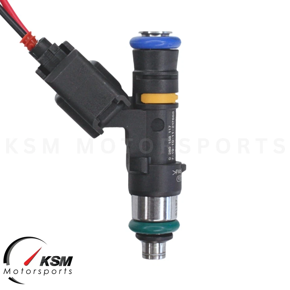 套装 4 550cc 燃油喷射器适用于迷你 COOPER S R52 R53 2003 - 2007 适合 BOSCH EV14 — 第 4/4 张图片