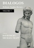 Dialogos Hellenic Studies Review David Ricks (U. A.) Taschenbuch Englisch 2001