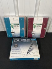 NEW Livescribe Pulse Smartpen 2GB Notebooks 1-8 Dot Paper Pen FACTORY SEALED NIP