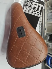 FIT BMX BIKE Bar Stool FAT Pivotal SEAT  Brown Pleathr GT SE S&M KINK DK FBM new