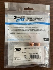 ZoomLock MAX Press To Connect Refrigerant Fittings
