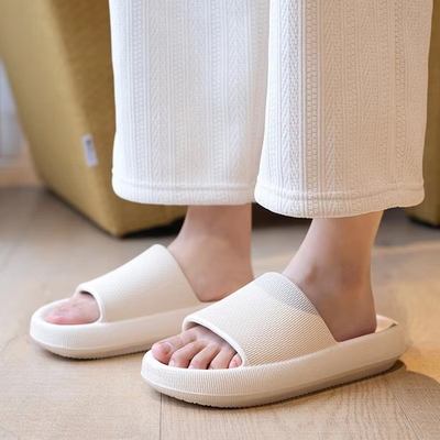#ad Breathable Indoor House Slippers Non Slip Open Toe Lightweight Home Sandals $2.99