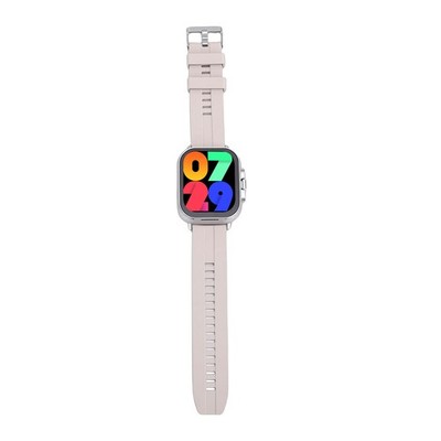 2.01 HD Display Smartwatch Mit Ohrhörern Und Pulsmonitor Wasserdicht Schwarz
