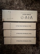 VIVO Dual Monitor Mount Extra Tall Adjustable Stand  Fits Two Screens up to 27"