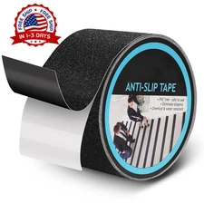 Cinta De Agarre De Seguridad Antideslizante De 4" Para Escaleras, 60 Pies NUEVO