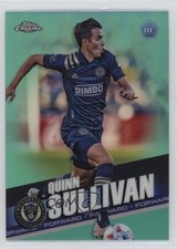 Quinn Sullivan Chrome 2022 Aqua Refractor /299 #186