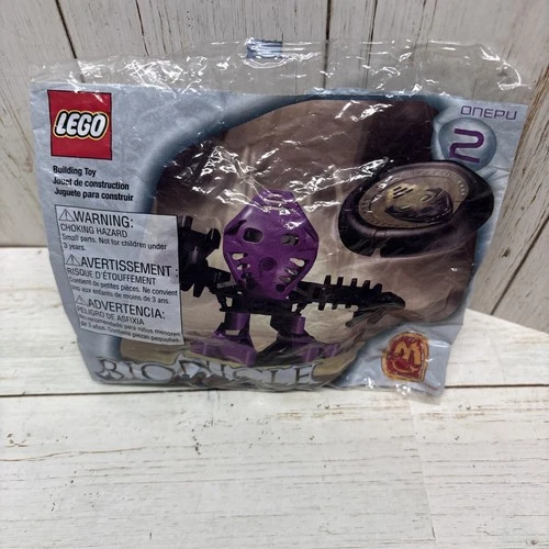 LEGO Bionicle McToran 1389 Ta-Matoran McDonalds Onepu NEW Polybag Set #2