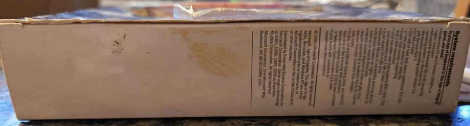 Age of Empires II The Age of Kings PC Big Box 1999 Complete w/ Guide & Tech Tree - Image 4 of 4