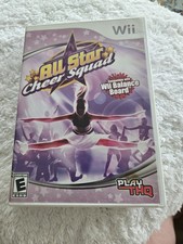 Nintendo  Wii Game, All Star cheer squad. Compatible wii balance board