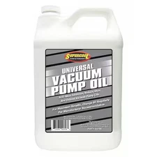 Supercool 43286 Vacuum Pump Oil, Yellow, 1 Gal.