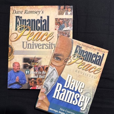 Financial Peace Revisited by Dave Ramsey Hardcover Book and University Workbook