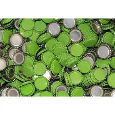 HOB Green Crown Seals 200 Pack Bottling Homebrewing Beer Kombucha Ginger Beer