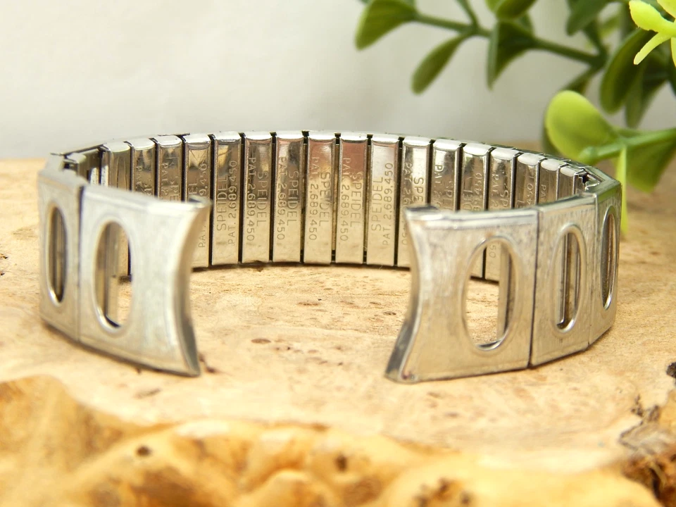 1970 Alsta Nautoscaph Speidel MACH 1 Jaws! Stainless Vintage Watch Band 17.5mm - Image 2 of 4