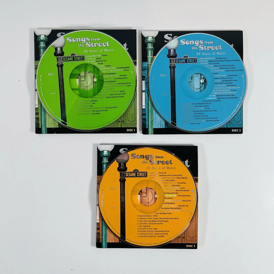 Songs from the Street: 35 Years of Music By Sesame Street (3-CD Set + Booklet) - Image 4 of 4