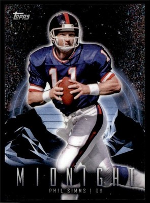 2024 Topps Midnight Winter Solstice Phil Simms 13/35 #76