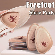 3 pair Women Forefoot Pad Insoles Pain Relief Non-Slip Cushion Shoe Inserts