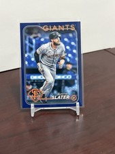 Austin Slater 2024 Topps Update #US261 Royal Blue- San Francisco Giants