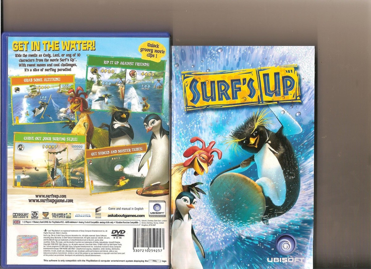 SURFS UP PLAYSTATION 2 PS 2 PS2 KIDS SURFING | eBay