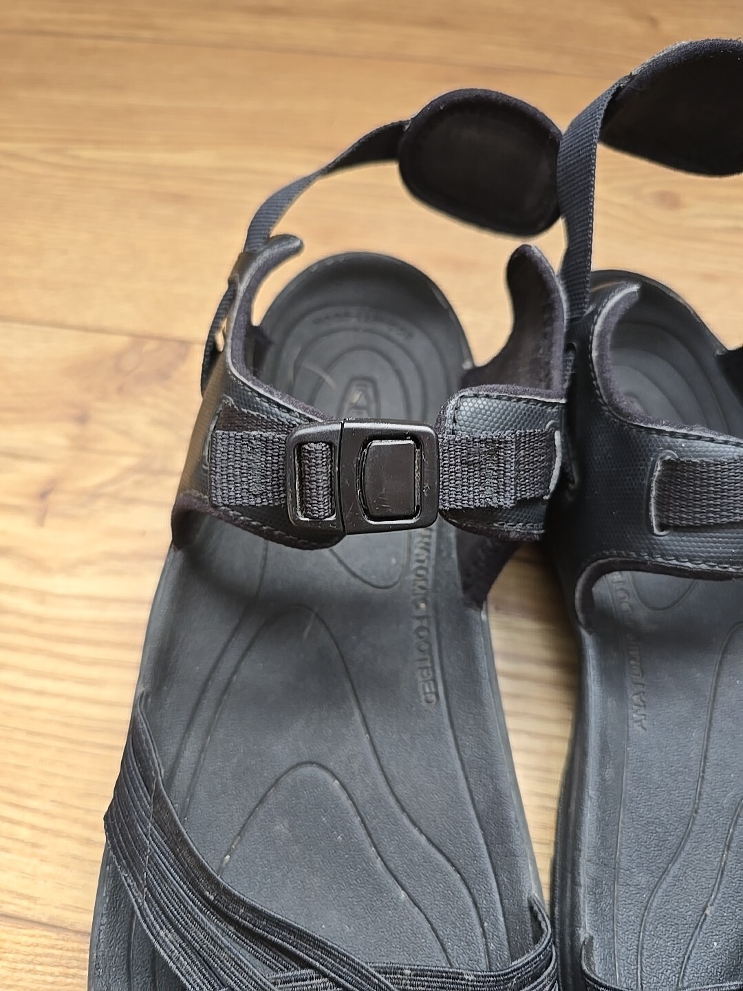 Sandali KEEN Terradora II donna UK 8 5 US 11 – sandali da trekking neri con cinturino