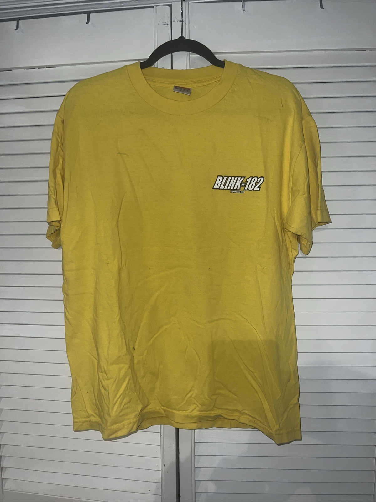 Blink 182 T Shirt 1990s vintage concert t-shirt, vintage, size L, single stitch, B+ condition
