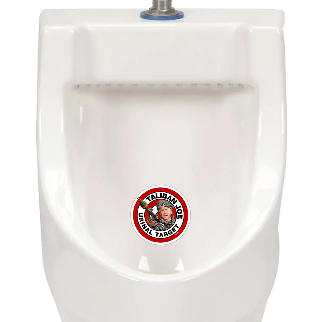 Taliban Joe Biden Urinal Stickers 5 pack Funny Toilet Vinyl Decal
