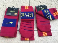 3 Pairs NEW Nike FC Barcelona Squad Crew Socks Size XL
