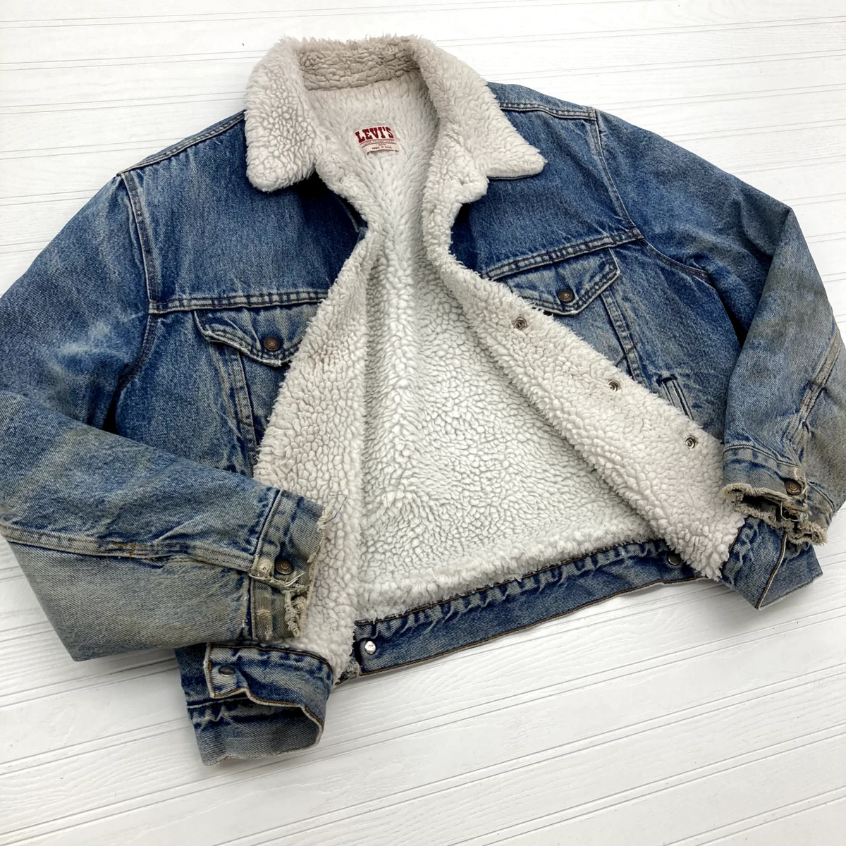 Levis patch pocket sherpa sale