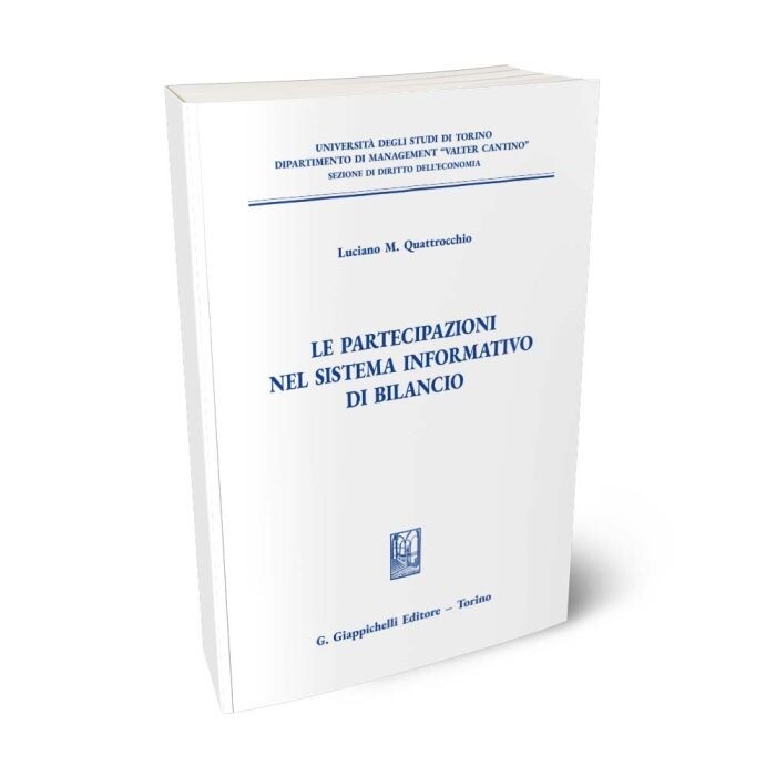 Libri Luciano Quattrocchio - Le Partecipazioni Nel Sistema Informativo Di Bilanc