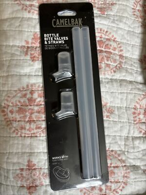 CamelBak Water Bottle Bite Valves & Straws for Eddie + Flasks