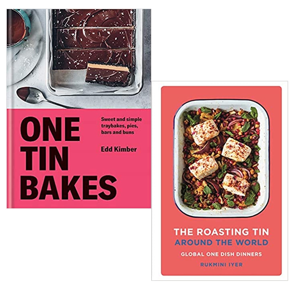 One Tin Bakes: Sweet and simple & The Roasting Tin Around the World 2 Books Set
