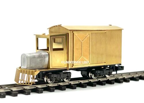 HOn30/HOe/HOn2-1/2 Aru Narrow Gauge Box Rail Truck Baby Goose RTR Brass Model - Picture 2 of 23