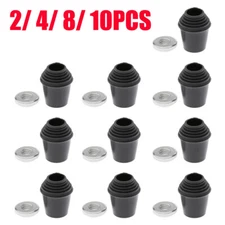 USA Plastic Bass Drum Legs Feet for Drum Set Kit Replacements Set of 2/4/8/10